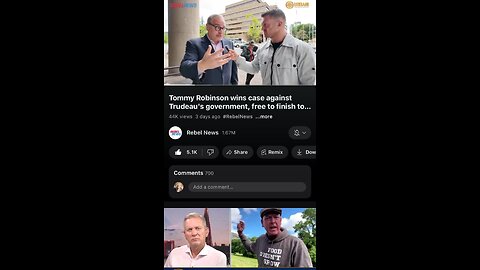 Rebel News Tommy Robinson