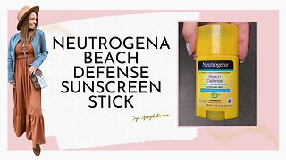 Neutrogena beach defense sunscreen stick review