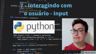 Aula 7 - Interagindo com o usuário (Input) - Python