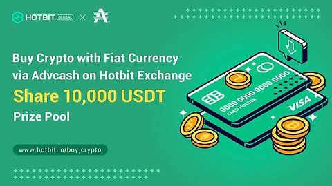 Easiest Way to Buy Crypto on Hotbit. Share $10,000 USDT Prize