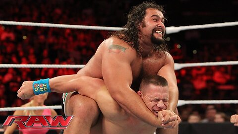 John Cena vs Rusev - United States Championship Match