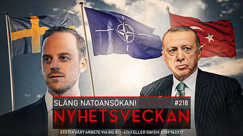 Nyhetsveckan 218 - Släng Natoansökan!, hårdare tag, krigshets