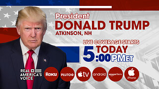 PRESIDENT TRUMP'S MAGA RALLY LIVE FROM ATKINSON NH