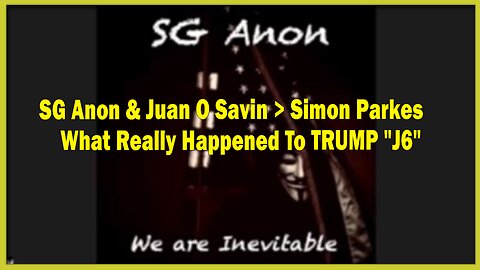 SG Anon & Juan O Savin > Simon Parkes Lastest Updates 3/14/23: What Really Happened To TRUMP "J6"