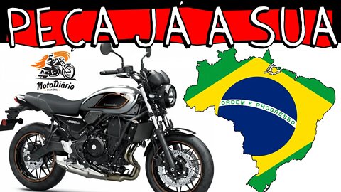 Moto NOVA no PEDAÇO: Nova Kawasaki Z650 RS Já pode ser ENCOMENDADA no BRASIL