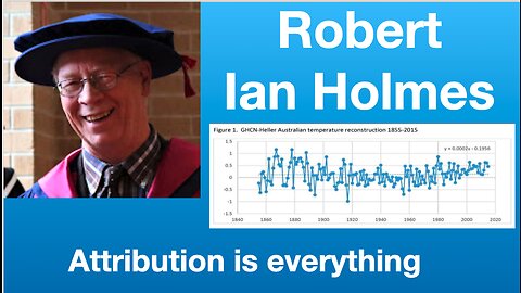 Robert Ian Holmes: Bringing real empirical science into the climate debate | Tom Nelson Pod #74