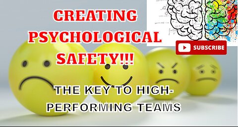 Creating Psychological Safety: The Key to High-Performing Teams by finance guruji #psychology#tiktok