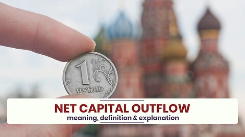 What is NET CAPITAL OUTFLOW?