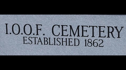 Ride Along with Q #175 - I.O.O.F Odd Fellows Cemetery 08/08/21 - Photos by Q Madp