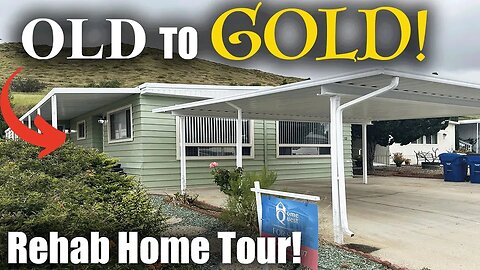 😮We TRANSFORMED This Home🔨💯Huge Home Renovation! New Rehab Mobile Home Tour! Pepperwood 12