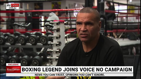 Anthony Mundine joins the 'No' campaign