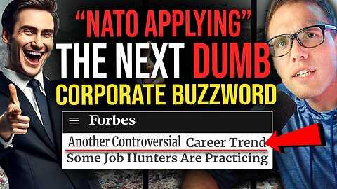 "NATO APPLYING" - THE NEXT DUMB CORPORATE BUZZWORD! | Joshua Fluke