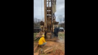 B&R Drilling searching for water.