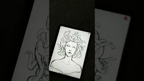 How to Draw Medusa? 🐍 - Daily Art nr.172🖌️