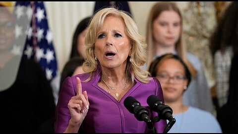 Jill Biden Has Truly Pathetic 'Please Clap' Moment, WH 'Record' Fails to Reflect It