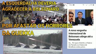 URGENTE ! A ESQUERDALHA CRIA MAIS UMA NARRATIVA, AGORA DIZ QUE BOLSONARO APOIA MADURO NA VENEZUELA.