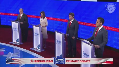 NewsNation Debate Stumbles Out Of The Gate, Mess With DeSantis' Mic/Camera
