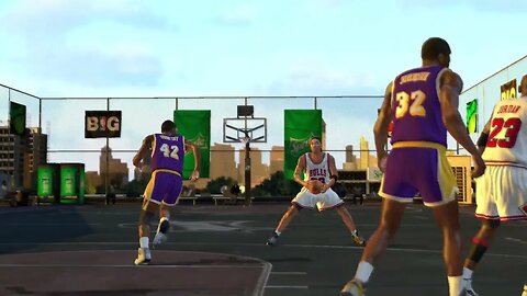 3 on 3: MJ, Scottie and The Worm vs Magic Johnson, Kareem Abdul-Jabbar and Big Game James Worthy