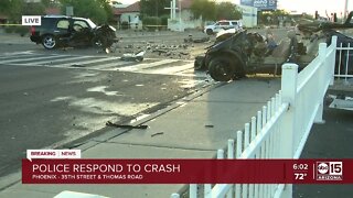 Multiple injured in crash near 35th St and Thomas