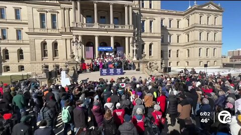 Hundreds converge in Lansing to make their voices heard about gun violence prevention