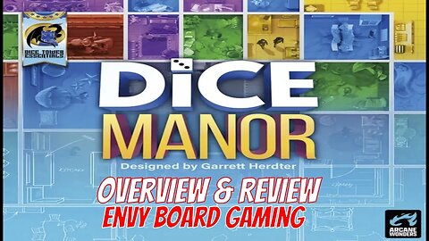 Dice Manor Board Game Overview & Review