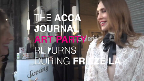 CHARIS MICHELSEN WAS A CELEBRITY GUEST HOST AT THE ACCA JOURNAL MAGAZINE'S FRIEZE ART EVENT (2024)