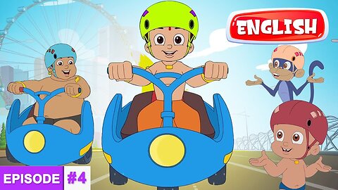 Chhota Bheem's adventure in Singapore - chase the action | full episode #4 in English