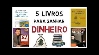 5 LIVROS que vão mudar a sua relação com o DINHEIRO, INVESTIMENTOS e MINDSET | LIBERDADE FINANCEIRA