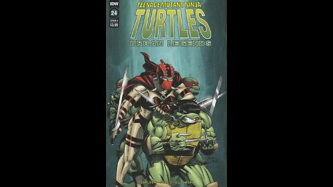 Teenage Mutant Ninja Turtles: Urban Legends -- Issue 24 (2018, IDW) Review