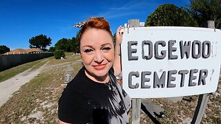 Edgewood Cemetery, Mount Dora Fl. This is Cal O'Ween !