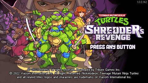 TMNT Shredder's Revenge - Leo Run - ALL COLLECTIBLES