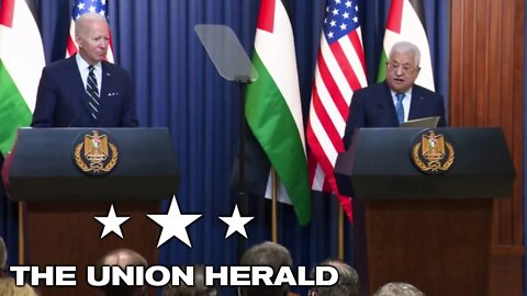 President Biden and Palestinian Authority President Abbas Deliver Remarks to the Press