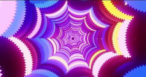 👍 vj loop neon colorful tunnel [highly abstract screensaver 4k free]