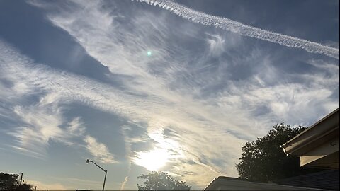 Not Real Clouds 2, Chemical & Biological Chemtrails 1-17-24, 4:30 PM, SEE DESCRIPTION