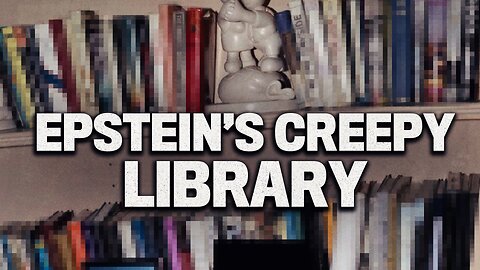 The Secrets of Epstein’s Bookshelf