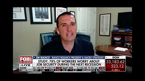 Jim Bianco on Fox Business discussing the Post-COVID Labor Market & Economy, Gas Shortages in Europe