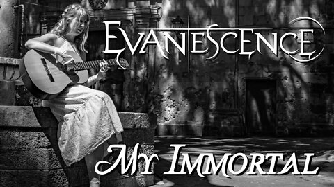 Evanescence - My Immortal Guitar cover by Athanasia Nikolakopoulou