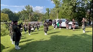 CBP pipes and drums honor guard “Amazing Grace”