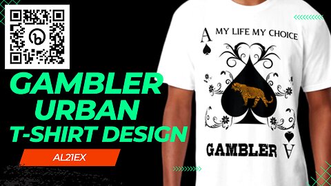 GAMBLER MY LIFE MY CHOICE T-SHIRT DESIGN