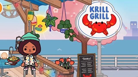 Toca Life World Sea Life and the Krill Grill | Toca Boca Aquarium | TocoLife World Gameplay with Max