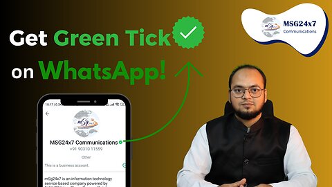 How to Get the WhatsApp Green Tick✅and Boost Your Business's Credibility