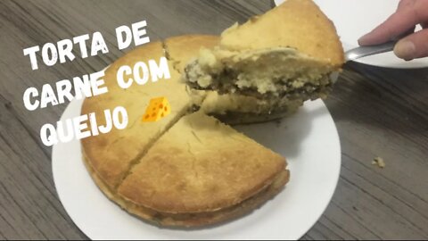 Torta de Carne com Queijo Delícia Demais - RECEITA NOSSA DE CADA DIA