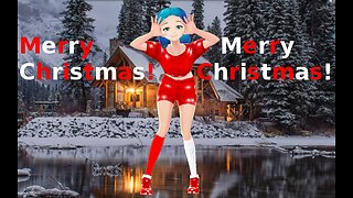 Anime Christmas Dancer! [Custom Model!] [Sapphirina! Christmas Dancer Version]