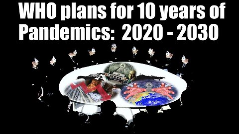 THE PLAN - WHO plans for 10 years of pandemics, from 2020 to 2030