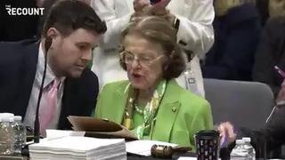 90-Year-Old Feinstein Told ‘Just Say Aye’ at Vote on Defense Bill