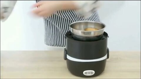 Mini Electric Rice Cooker Stainless Steel