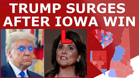 Trump SURGES to NEW HIGH After RECORD Iowa Win!