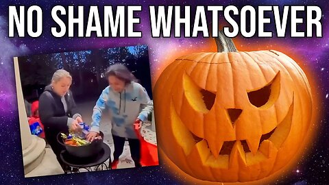 Family Steals Entire Bowl Of Candy On Halloween