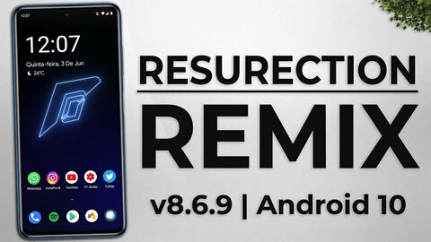 Resurrection Remix OS v8.6.9 | Android 10 | AINDA MELHOR PARA JOGOS! POCO X3 RODANDO NO ULTRA!