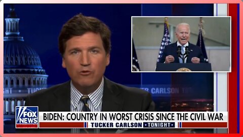 Tucker Carlson Slams President Biden’s Bizarre Rant About Voting Laws. - 2419